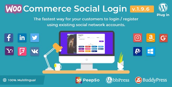 WooCommerce Social Login Plugin