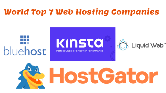 World Top 7 Web Hosting Companies