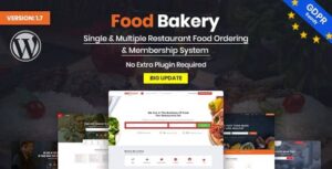 FoodBakery WordPress Restaurant Theme