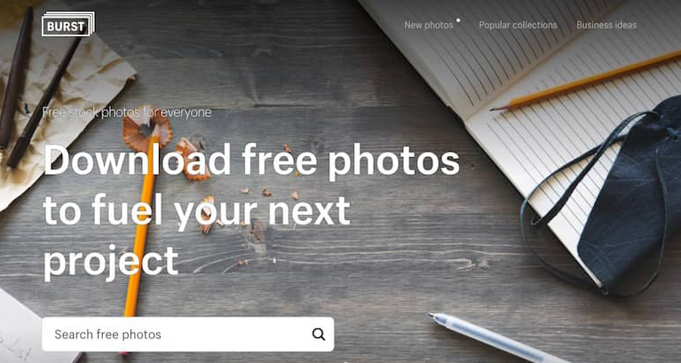 Burst Shopify Free Photos Tool, Shopify Tools