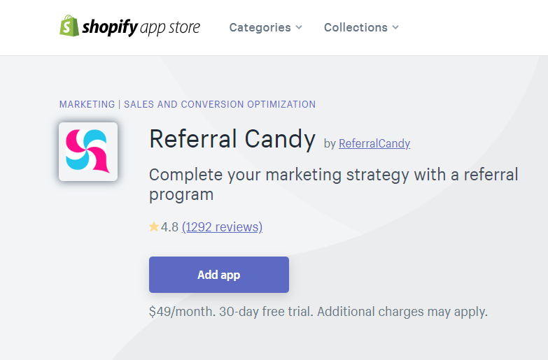 Refferral Candy Shopify Marketing Tool, Shopify Tools