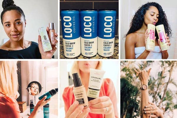 Send free trial items to Instagram influencers