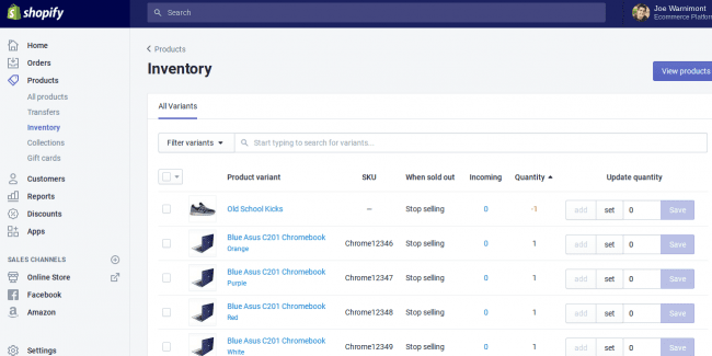 Shopify Content Management System CMS