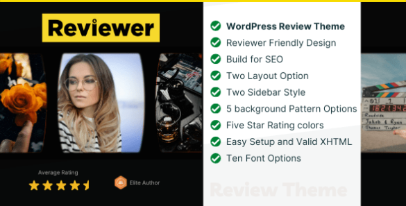 Reviewer WP Entertainment Theme Reviews
