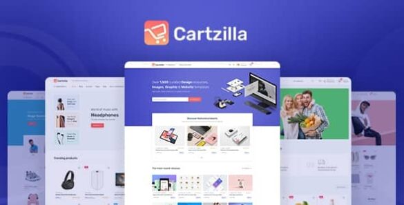 Cartzilla Digital Marketplace & Grocery Store WordPress Theme