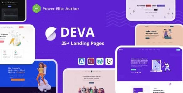 Deva 30+ Landing Pages v1.0.6