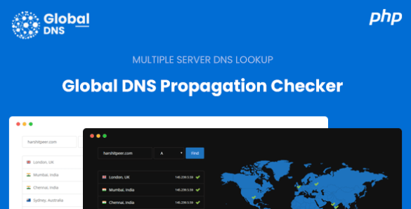 Global DNS-Multiple Server-DNS Propagation Checker-WP