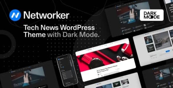 networker-tech-new-wordpress-dark-mode-theme