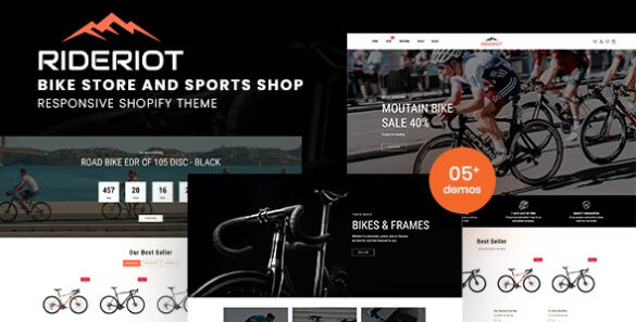 Rideriot Theme - Bike Store Responsive Shopify Theme